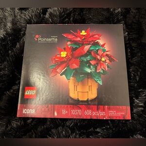 LEGO Icons Poinsettia Botanical Collection Set 10370 | New Sealed | 608 pcs